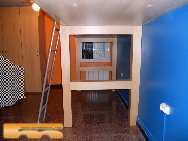 habitacion juvenil a medida camas altas cornella barcelona 1 gral
